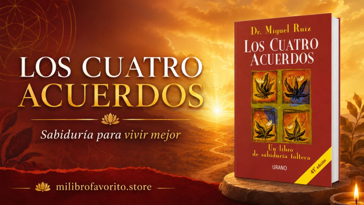 Los cuatro acuerdos: el clásico de Miguel Ruiz para vivir con más claridad, libertad y paz interior